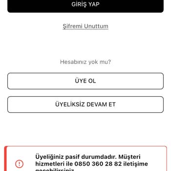 Avva Uygulamasında Üyelik Sorunu Ve Müşteri Hizmetleri Erişimsizliği