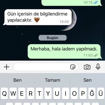 İptal Edilmeyen Sipariş Ve İade Sorunu