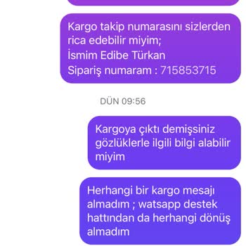 Siparişim Eksik Teslim Edildi Ve Mağaza İletişimi Koptu