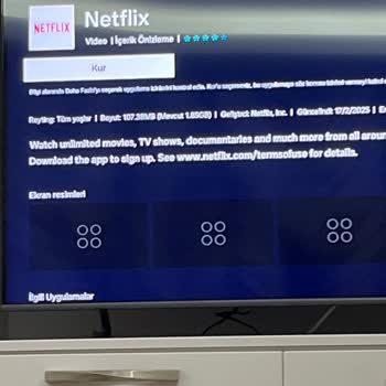 Samsung TV'de Netflix Hata Kodları Sorunu