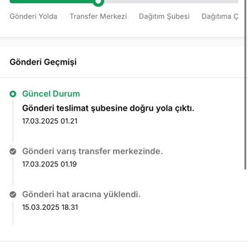 Trendyol Ve Kargo Şirketi Arasında Kalan Siparişlerim