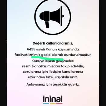 İninal Hesabına Aktarılan Para Kayboldu
