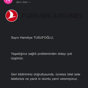 Kurban Bayramı Bilet Erteleme Sorunu Ve Yanıltıcı Müşteri Hizmetleri