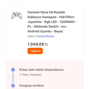 Yanlış Ürün İadesinde Hepsiburada'nın İlgisizliği
