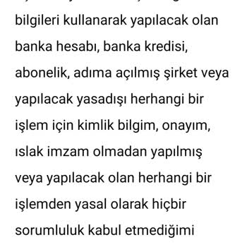 Kişisel Bilgilerin İzni Dışında Kullanılmasına Dair Şikayet