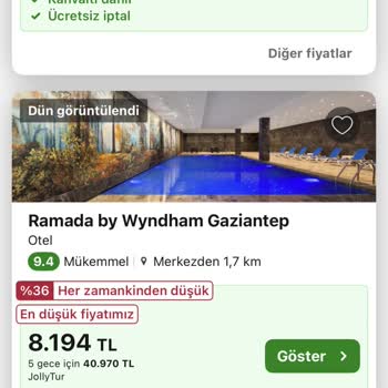 Trivago Ve Jolly Tur'da Fiyat Şaşkınlığı