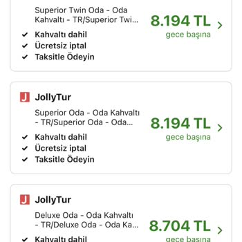 Trivago Ve Jolly Tur'da Fiyat Şaşkınlığı