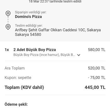 Soğuk Ve Eksik Malzemeli Pizza Şoku