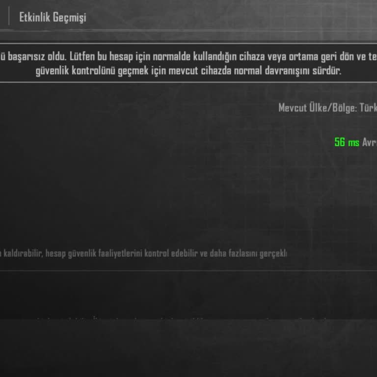 PUBG Mobile Hesap Bağlantı Sorunu