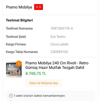 Koçtaş Ve Ceva Kargo İle İletişim Sorunu: Teslim Edilmeyen Ürün