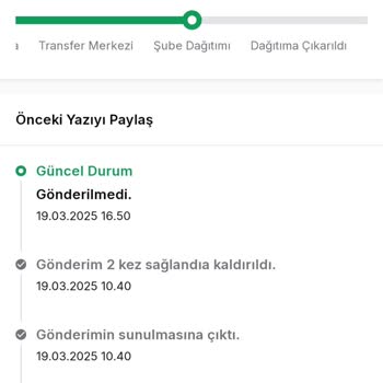 Eryaman Şubesi'nin Sorumsuzluğu