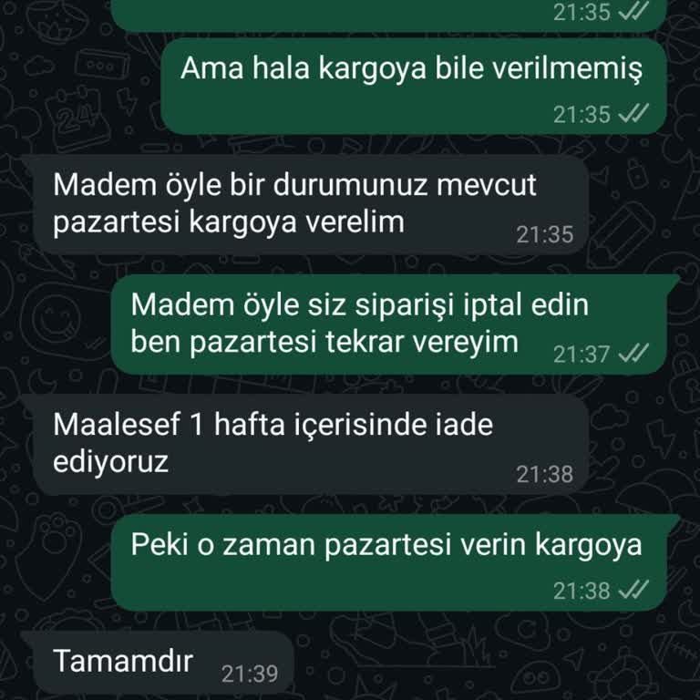 Sipariş Sonrası İletişim Kesildi, Çürüyen Avokadolar