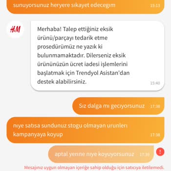 Trendyol Alışverişinde Eksik Ürün Ve İade Sorunu