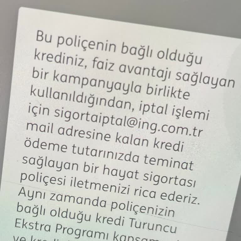 Zorunlu Sigorta Mağduriyeti: Faiz Oranı Değişmeden İptal Talebi