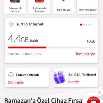 Hediye İnternet Kullanılamıyor!