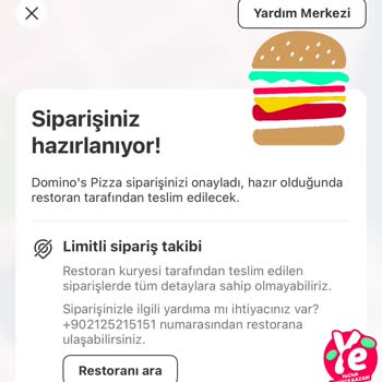 Domino's Teslimatında Büyük Gecikme Ve İletişim Sorunları