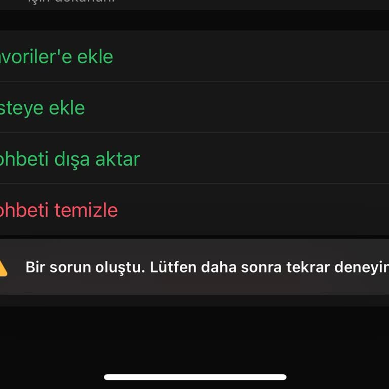 WhatsApp Engel Kaldırma Sorunu