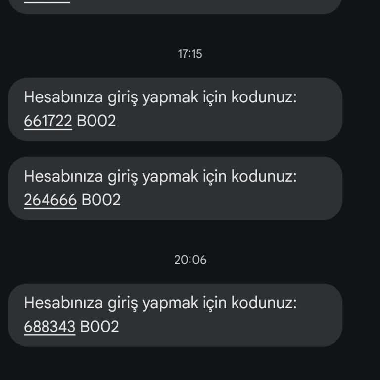 Bilinmeyen Mesajlar Ve Anlam Veremediğim İşlemler