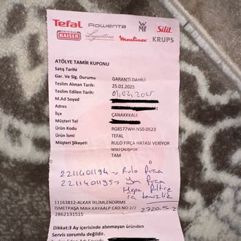 Tefal Robot Süpürge Ve Servis Sorunları
