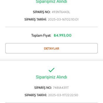 Büyük Siparişlerim İki Haftadır Teslim Edilmedi