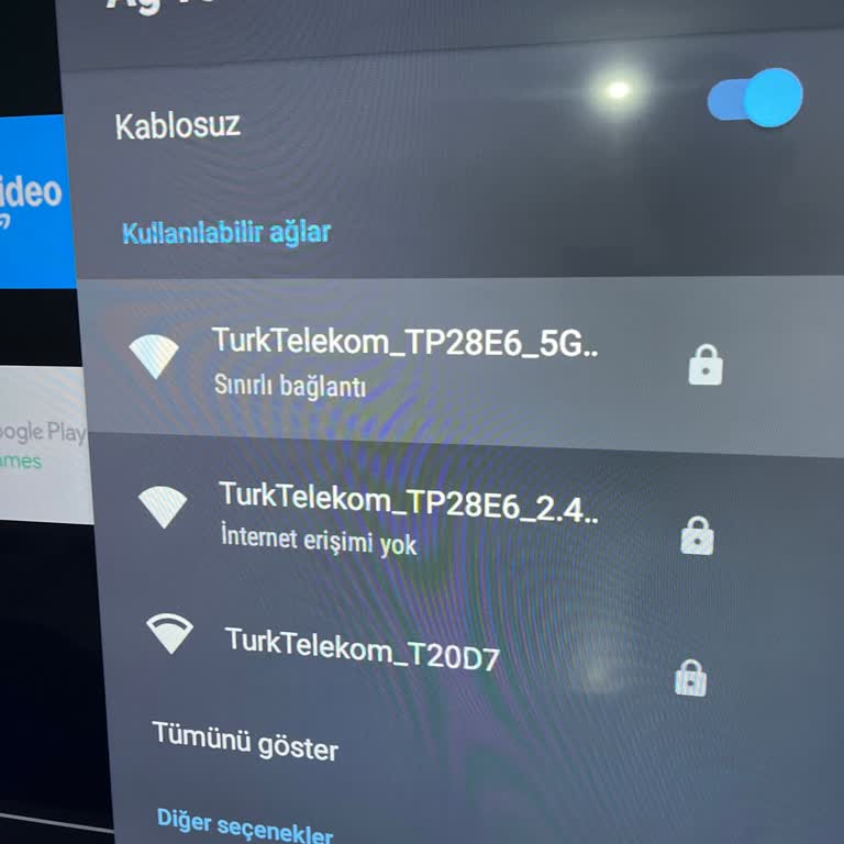 Arçelik Smart TV İnternet Bağlantı Sorunu