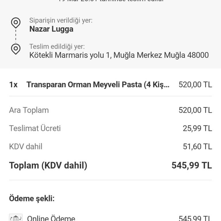 Teslim Edilmeyen Sipariş Ve Yanıtsız Müşteri Hizmetleri Sorunu