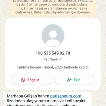 Patisepeti.com'da Ödeme Blokesi Ve İletişim Sorunları
