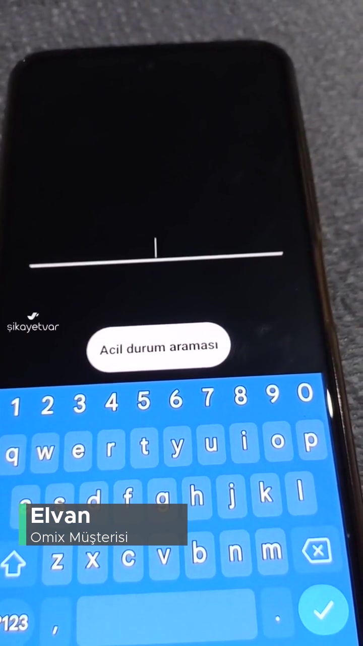 Omix Telefonda Birden Acil Arama Yazısı Çıktı! videonun kapak resmi