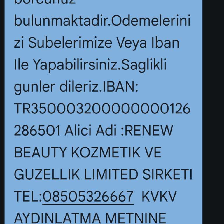 8 Yıl Sonra Ortaya Çıkan Haksız Borç Talebi