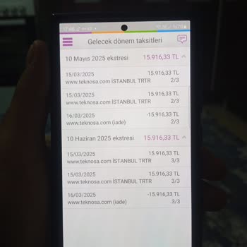 Teknosa'dan Çekilen Para Ve Görünmeyen Sipariş Sorunu