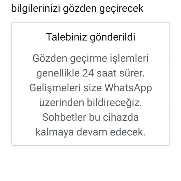 WhatsApp Hesabım Haksız Yere Kapandı!