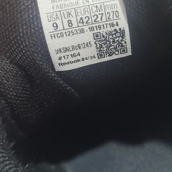 Reebok Ayakkabıda Hızlı Deformasyon Ve İlgisiz Müşteri Hizmetleri