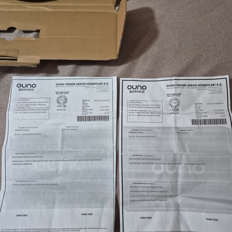 Hepsiburada'dan Aldığım Robot Süpürge Sorunları Ve Yetersiz Servis Desteği