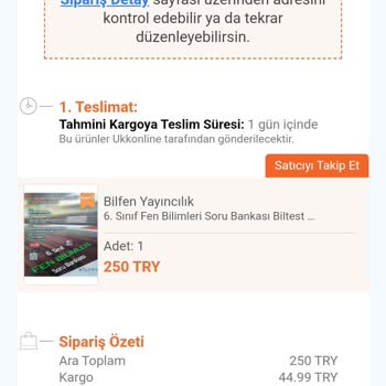 Yanlış Basım Kitap Teslimatı İle Hayal Kırıklığı