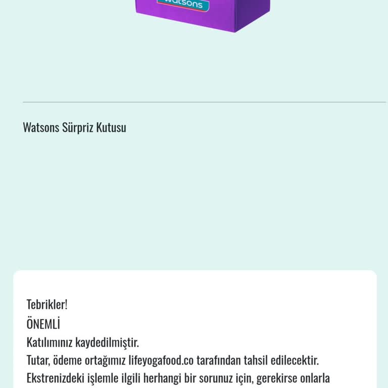 Sürpriz Kutu Aldatmacası: Ödeme Sonrası Belirsizlik