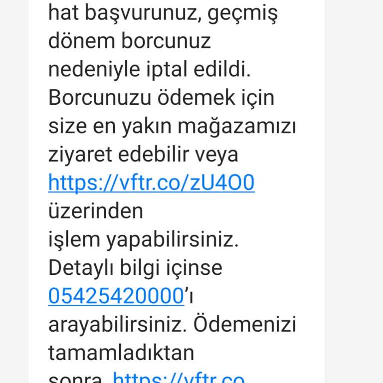 Geçmiş Borç Nedeniyle Abonelik Engeli