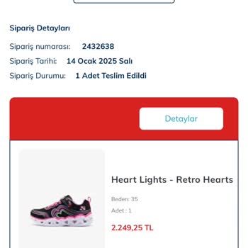 Skechers Çocuk Ayakkabısında Erken Açılma Sorunu