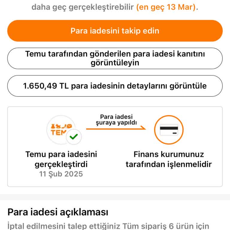 39 Gündür İade Bekliyorum: Temu Mağduriyeti