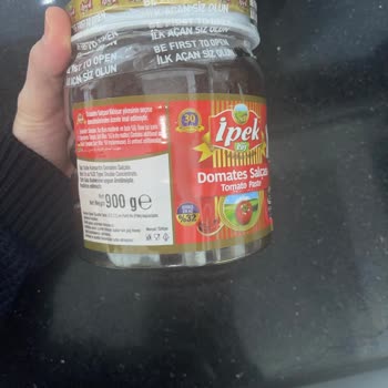 İpek Salça Ürünün Kapağı Açılmadan Kararması Endişe Yarattı