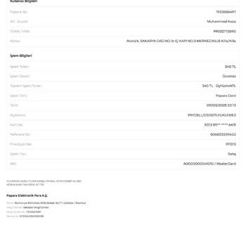 Yanlış Paket Yükleme Ve İade Sorunu