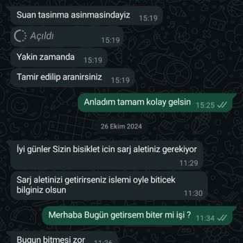Kuba Elektrikli Bisikletin Servis Ve Garanti Sorunları