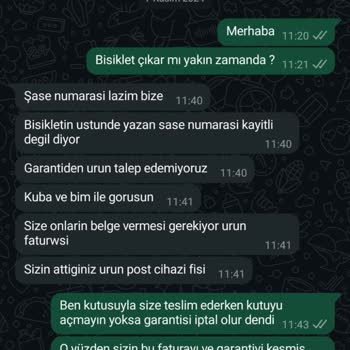 Kuba Elektrikli Bisikletin Servis Ve Garanti Sorunları