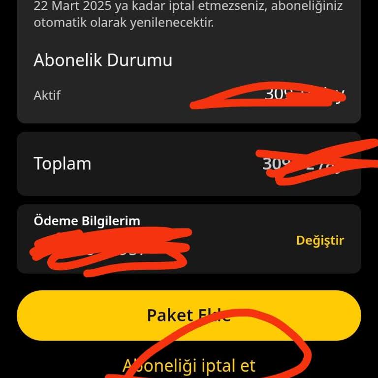 Exxen Abonelik İptal Sorunu