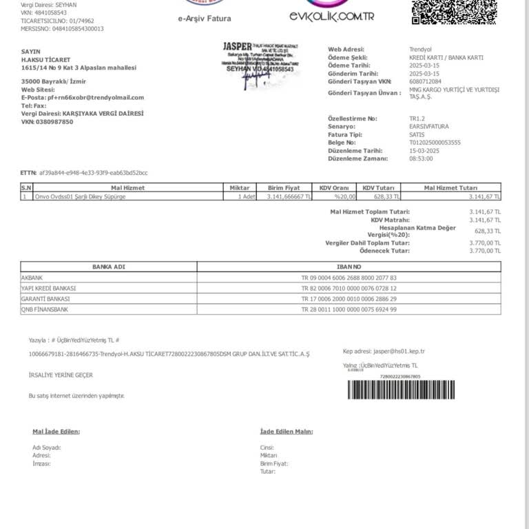 Trendyol'dan Aldığım Süpürge Şarj Olmuyor!