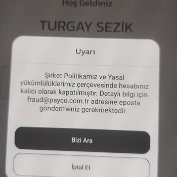 Hesabım Sebepsiz Kapatıldı, Bakiyem Mağdur Edildi