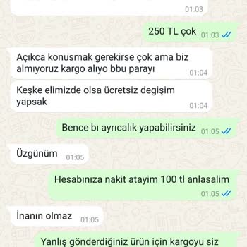 Yanlış Ürün Ve Yetersiz Müşteri Hizmetleri