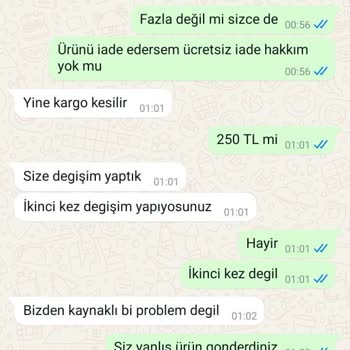 Yanlış Ürün Ve Yetersiz Müşteri Hizmetleri