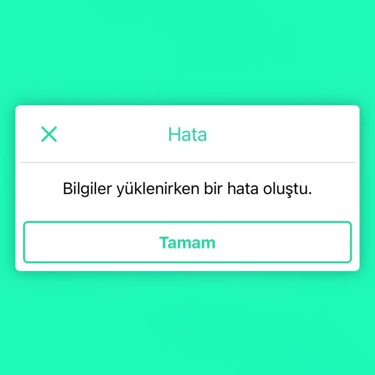 Dolap Uygulaması Erişim Sorunu Ve Ödeme Alamama