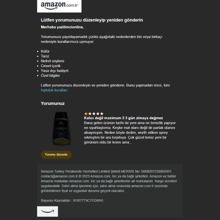 Amazon Olumsuz Yorumları Sansürlüyor Mu?