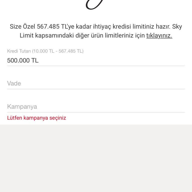 VakıfBank Sky Limit Neden Kullanılamıyor?